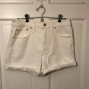 Madewell jean shorts